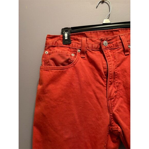 Levi's Men's 512 Rust Straight Jeans Size 34x32 5-Pocket Design - Picture 2 of 10